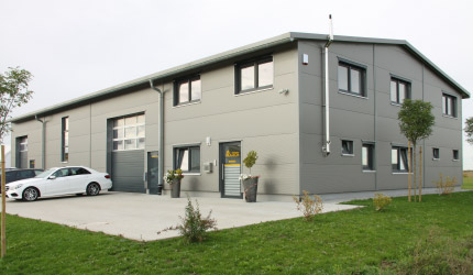 Gewerbebau von Holzbau Bauer